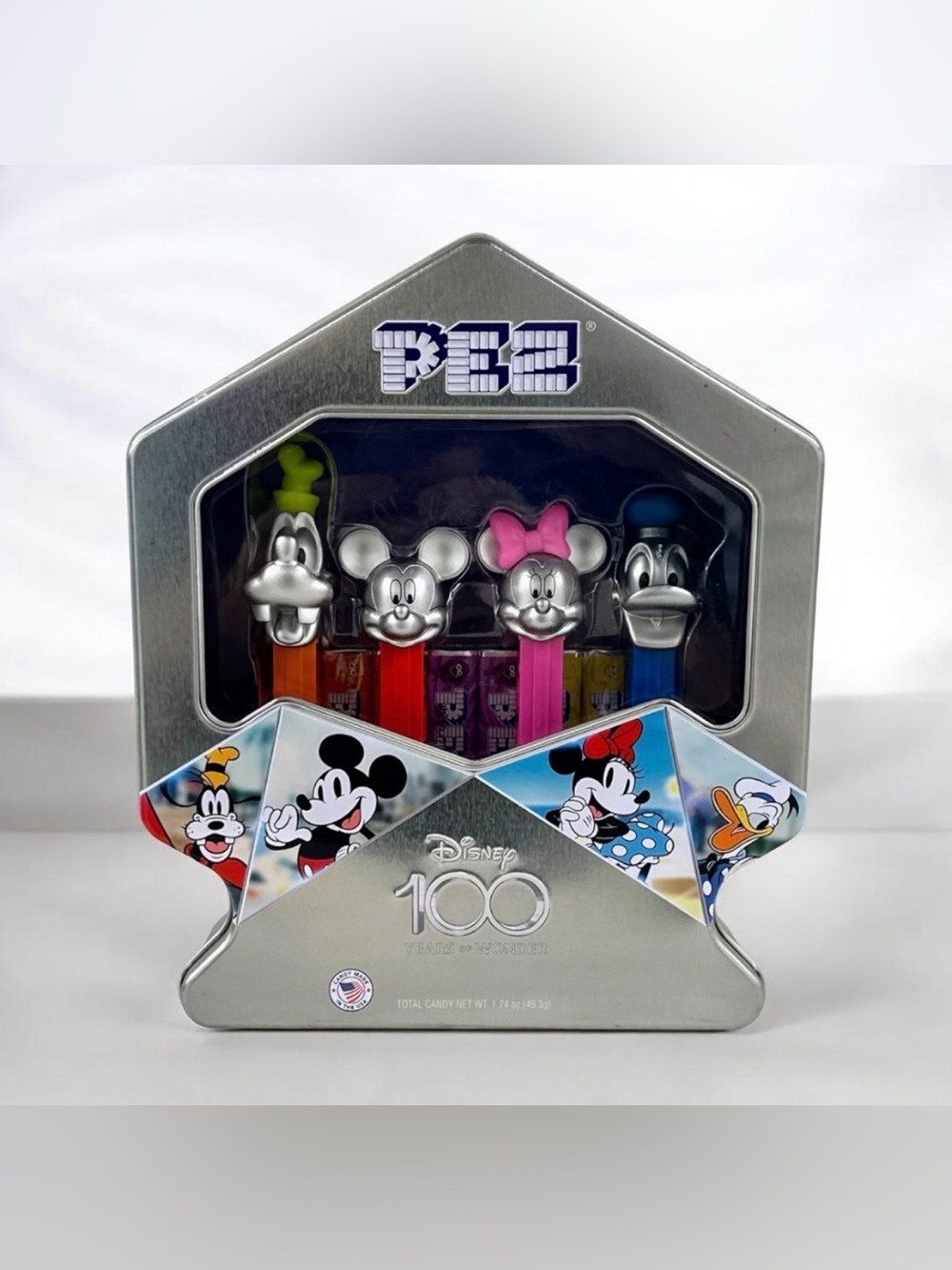 Disney 100 PEZ, Disney PEZ set, PEZ collector tin, Mickey Mouse PEZ, Minnie Mous